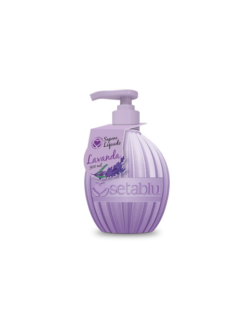 ROUND LIQUID SOAP 500 ML WITH LAVENDER SCENT