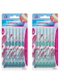 SCOVOLINO IN GOMMA 18 PEZZI CON ASTUCCIO