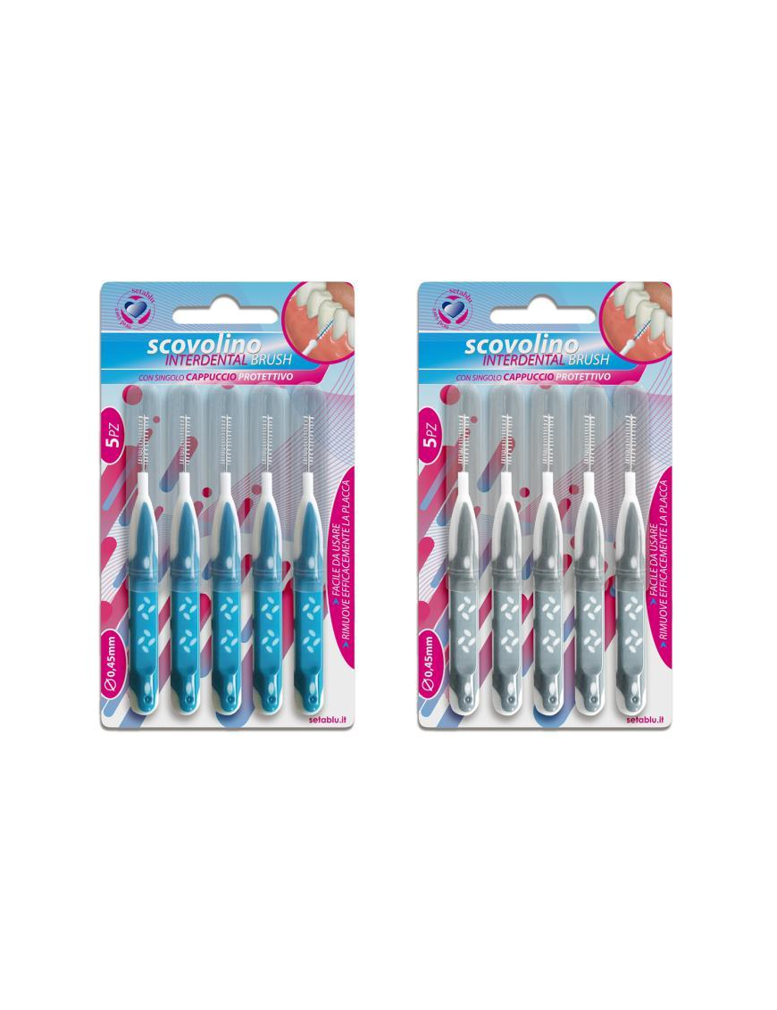 INTERDENTAL BRUSH 5 PIECES