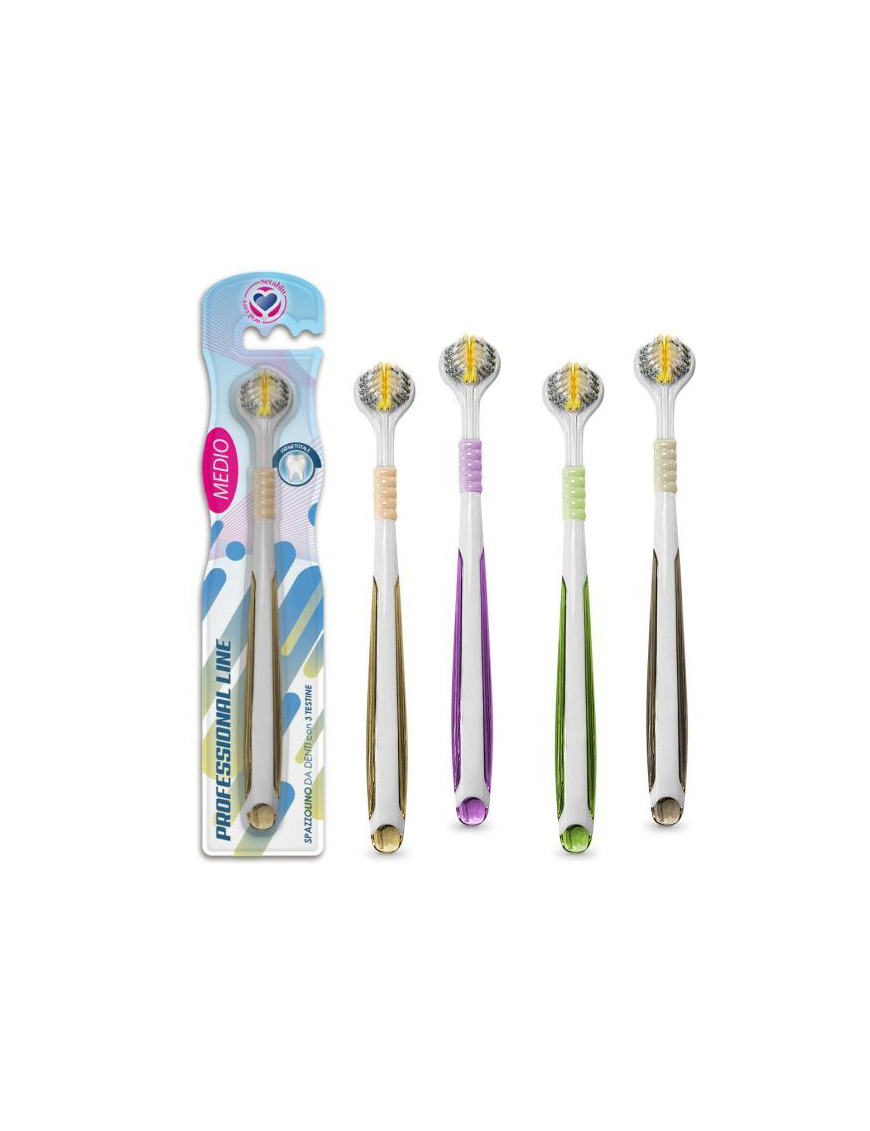 TOOTHBRUSH BRISTLES 3 AREAS