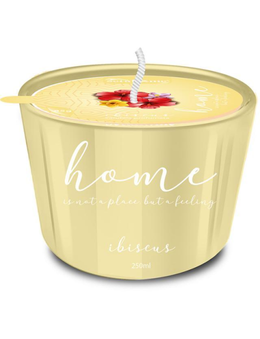 CANDLE JAR 85 GR HIBISCUS