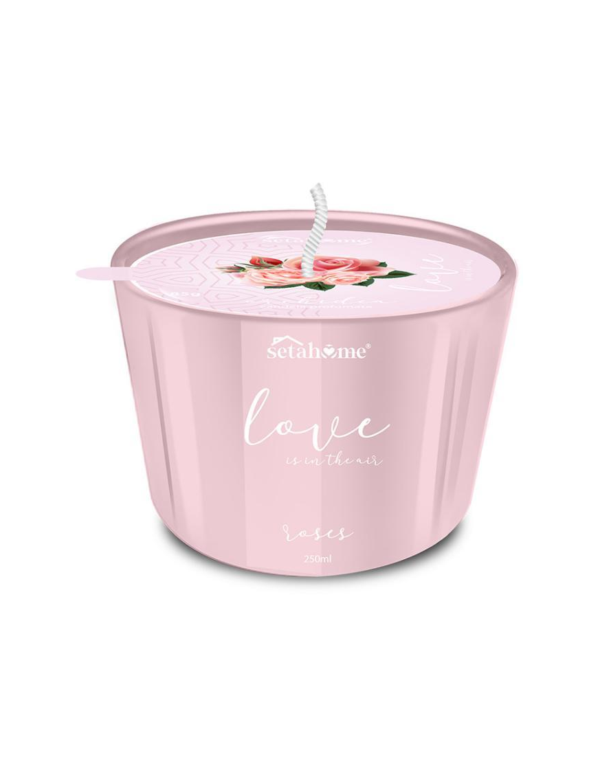 CANDELA JAR 85 GR ROSE BEAUTY