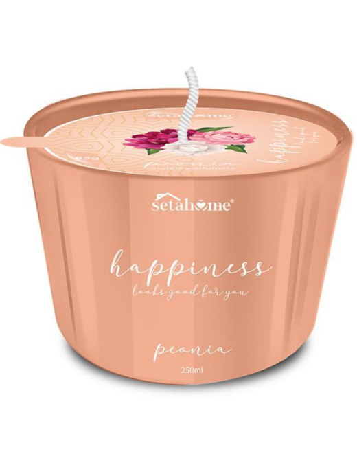 CANDLE JAR 85 GR PEONY