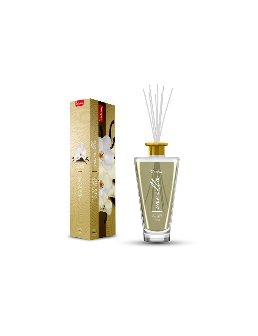 DIFFUSORE CON BASTONCINO 500 ML VANIGLIA