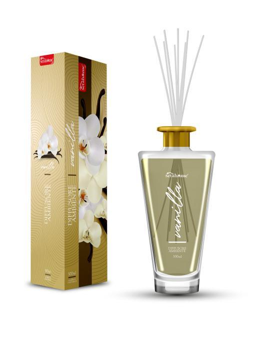DIFFUSORE CON BASTONCINO 500 ML VANIGLIA