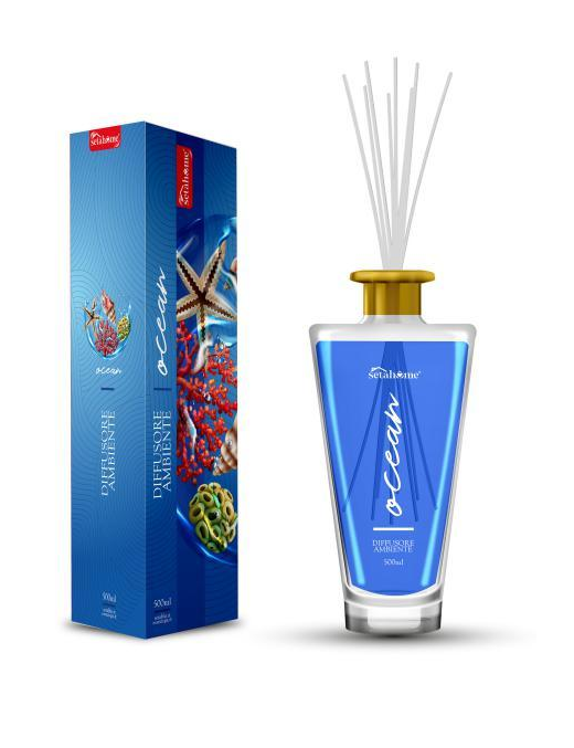 DIFFUSORE CON BASTONCINO 500 ML OCEANO