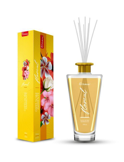 DIFFUSER WITH STICK 500 ML FLORAL