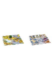 SQUARE PLATE 20 CENTIMETERS