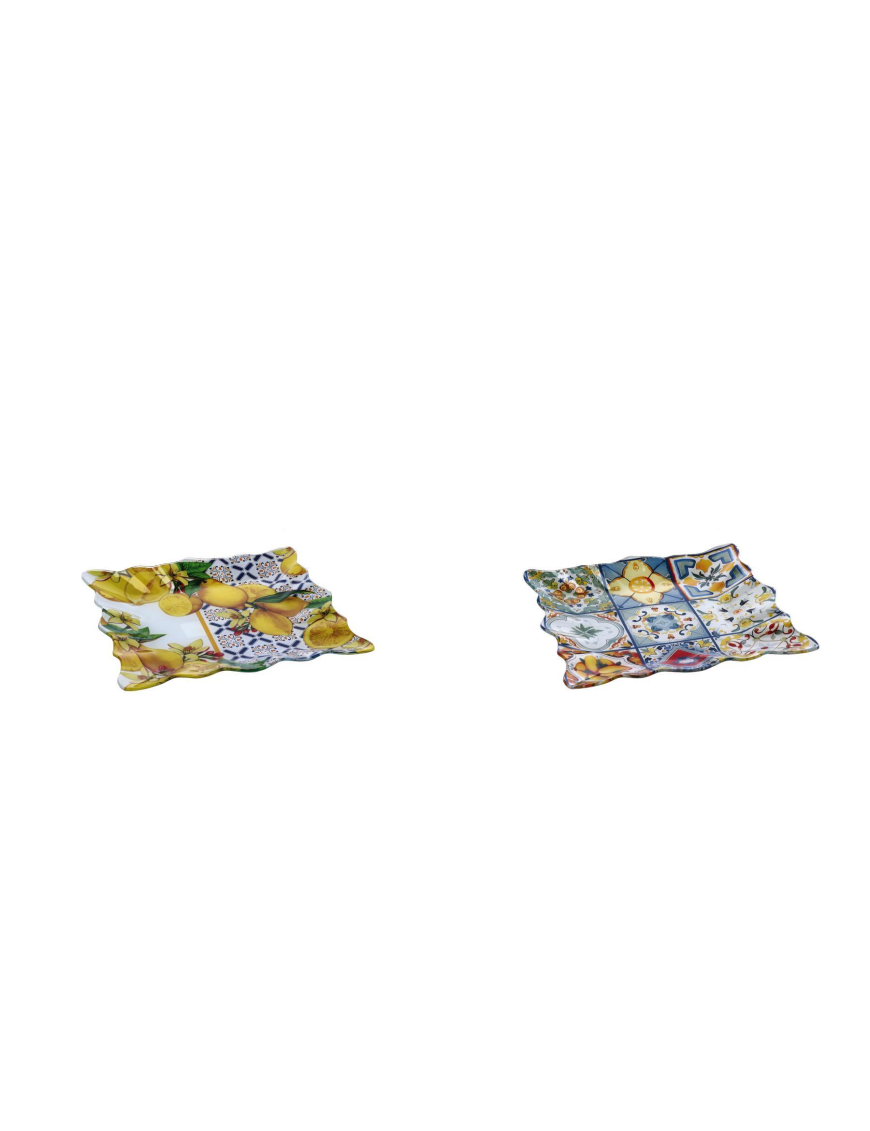 SQUARE PLATE 25 CENTIMETERS