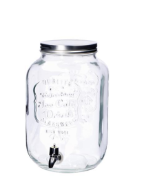 8 LITER GLASS AND CAN DISPENSER