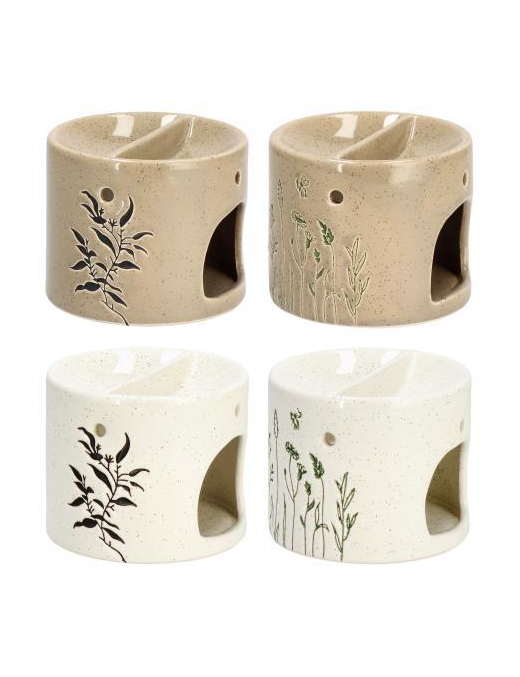 BRUCIA OLII IN CERAMICA  11x9cm ASSORTITI