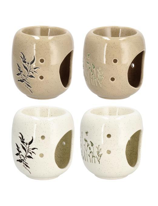 BRUCIA OLII IN CERAMICA  11,5x12cm ASSORTITI
