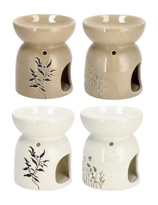 BRUCIA OLII IN CERAMICA  11x13cm ASSORTITI