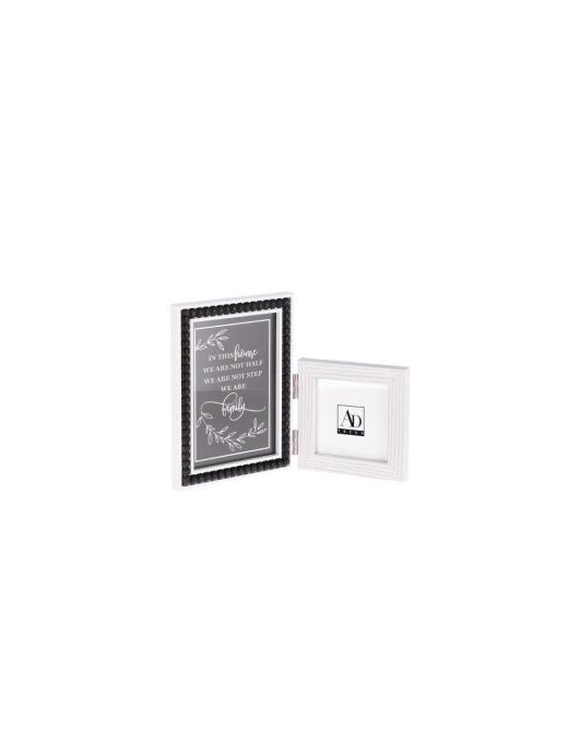 FOLDING PHOTO FRAME MDF 2 PHOTOS 29x21 cm