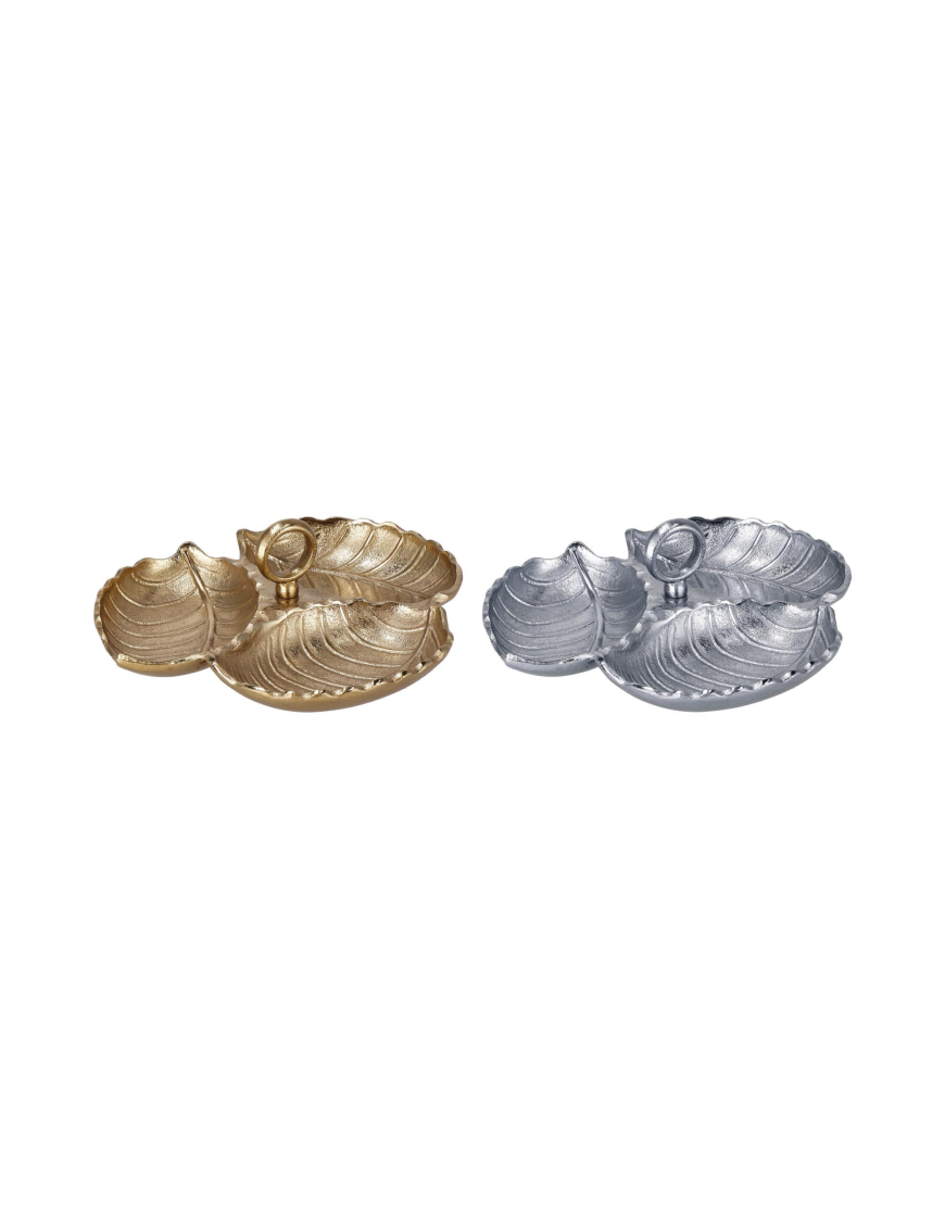 CENTROTAVOLA METALLO 25x22cm