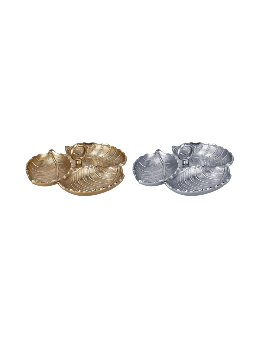 CENTROTAVOLA METALLO 25x22cm