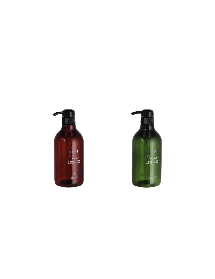 PLASTIC LIQUID SOAP DISPENSER 21cm