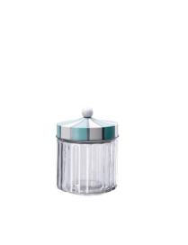 GLASS AND CAN JAR WITH LID 11x14cm