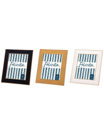 PLASTIC PHOTO FRAME 20x25cm ASSORTED COLORS