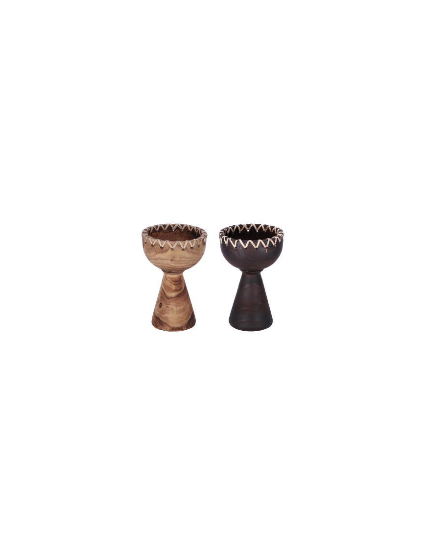 VASO LEGNO BAKER 19x28cm