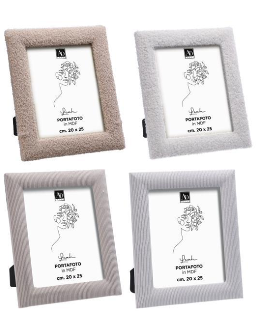 MDF PHOTO FRAME 20x25cm ASSORTED COLORS