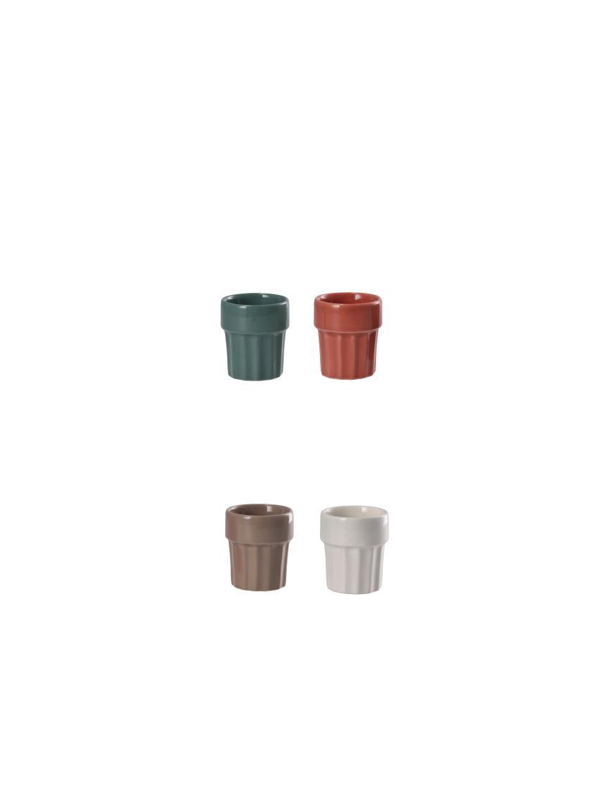 CERAMIC GLASS 95ml ASSORTED COLORS