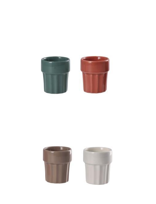 CERAMIC GLASS 95ml ASSORTED COLORS