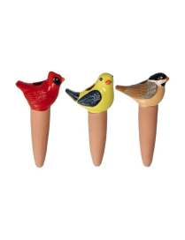 SPRINKLER WITH TERRACOTTA BIRD 17cm
