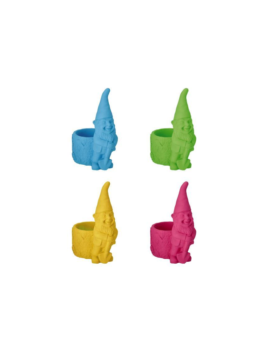 GNOMO COLOR POLYRESIN POT HOLDER 20x26cm