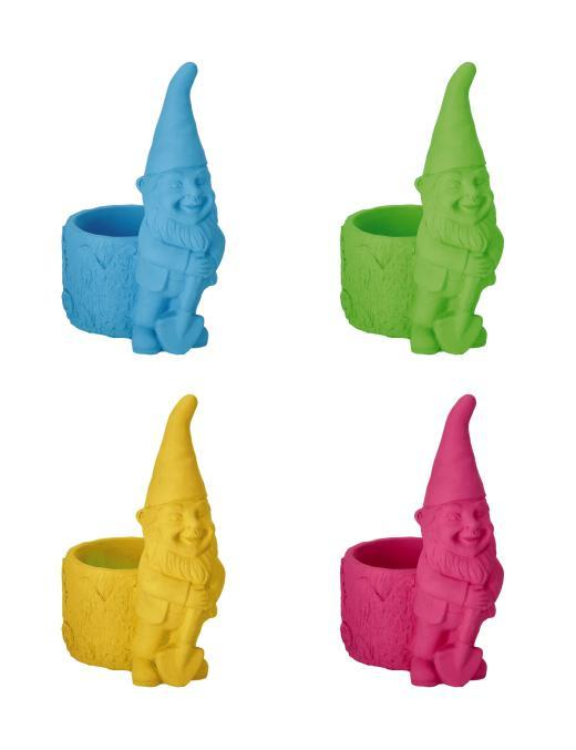 GNOMO COLOR POLYRESIN POT HOLDER 20x26cm