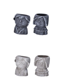 FACE VASE 9.5x11.5cm