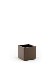 ETHICA SQUARE PLANTER 36cm TAUPE