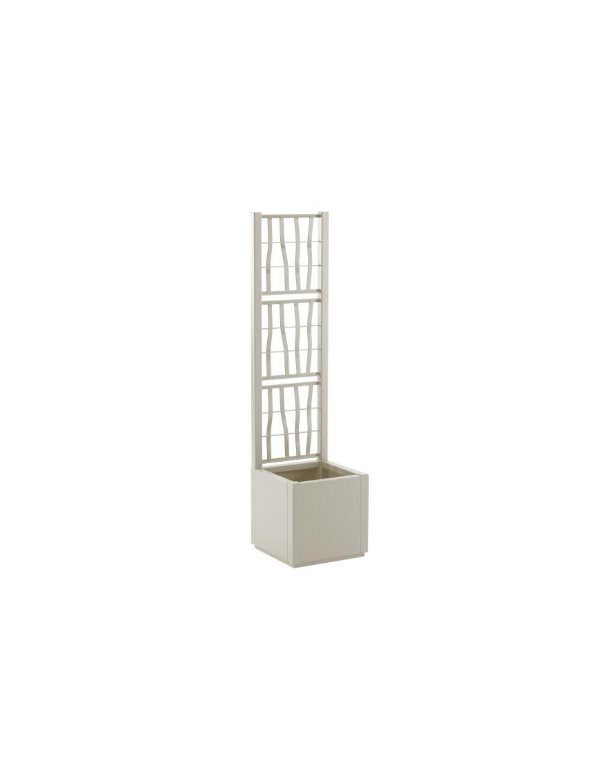 ETHICA SQUARE PLANTER 36cm PLASTER WITH ESPALIER