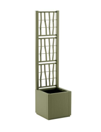 ETHICA QUADRA PLANTER 36cm GREEN WITH ESPALIER