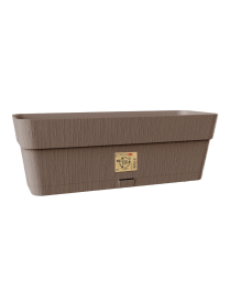 FIORIERA ETHICA 50cm TORTORA CON RISERVA ACQUA