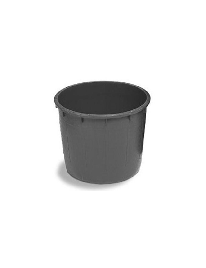 MASTELLONE ROTONDO 500lt NERO SENZA MANICI