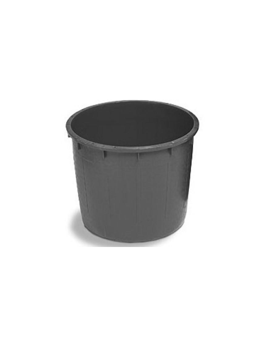 MASTELLONE ROTONDO 700lt NERO SENZA MANICI