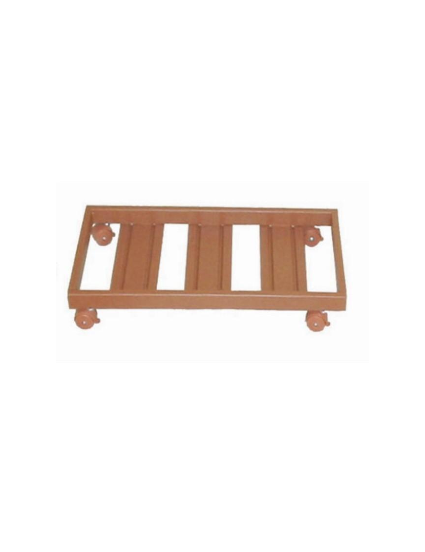 CARRELLO P/PIANTE RETTANGOLARE 100x40cm