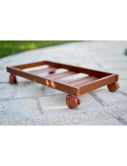 CARRELLO P/PIANTE RETTANGOLARE 100x40cm