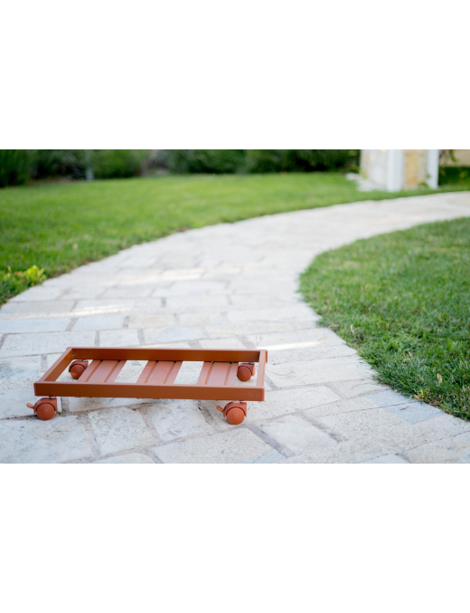 CARRELLO P/PIANTE RETTANGOLARE 100x40cm