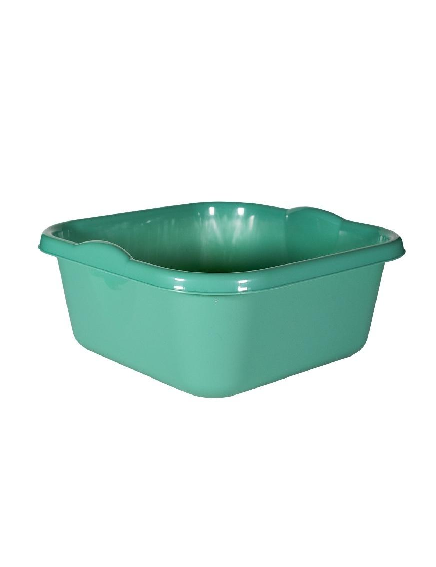 SQUARE PAN 14 LITERS GREEN