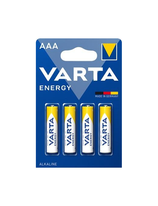 VARTA ALKALINE MINI SPOTLIGHT 4 pieces