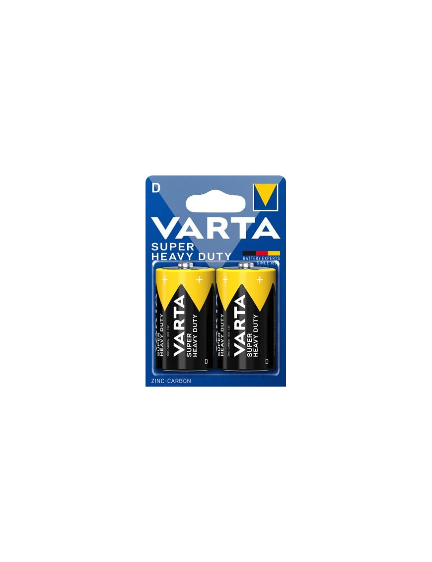 VARTA ZINC-CARBON TORCH 2 pieces