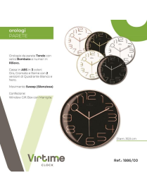 OROLOGIO PARETE ABS 30,5cm