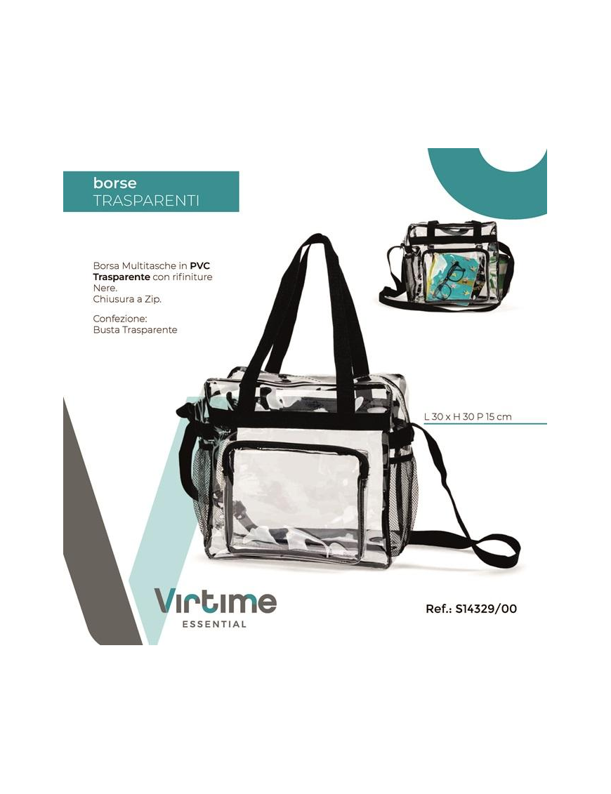 BORSA MULTITASCHE 30x30x15 cm