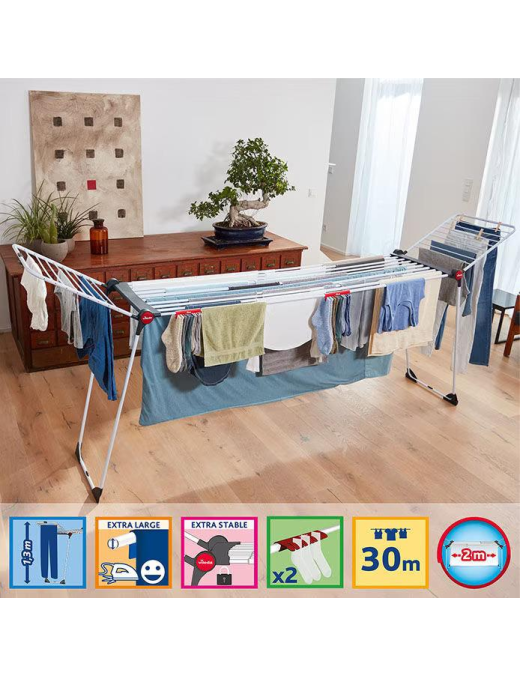VILEDA INFINITY FLEX PLUS EXTENSIBLE CLOTHING RACK