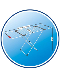 VILEDA SURPRISE STAND CLOTHING RACK.
