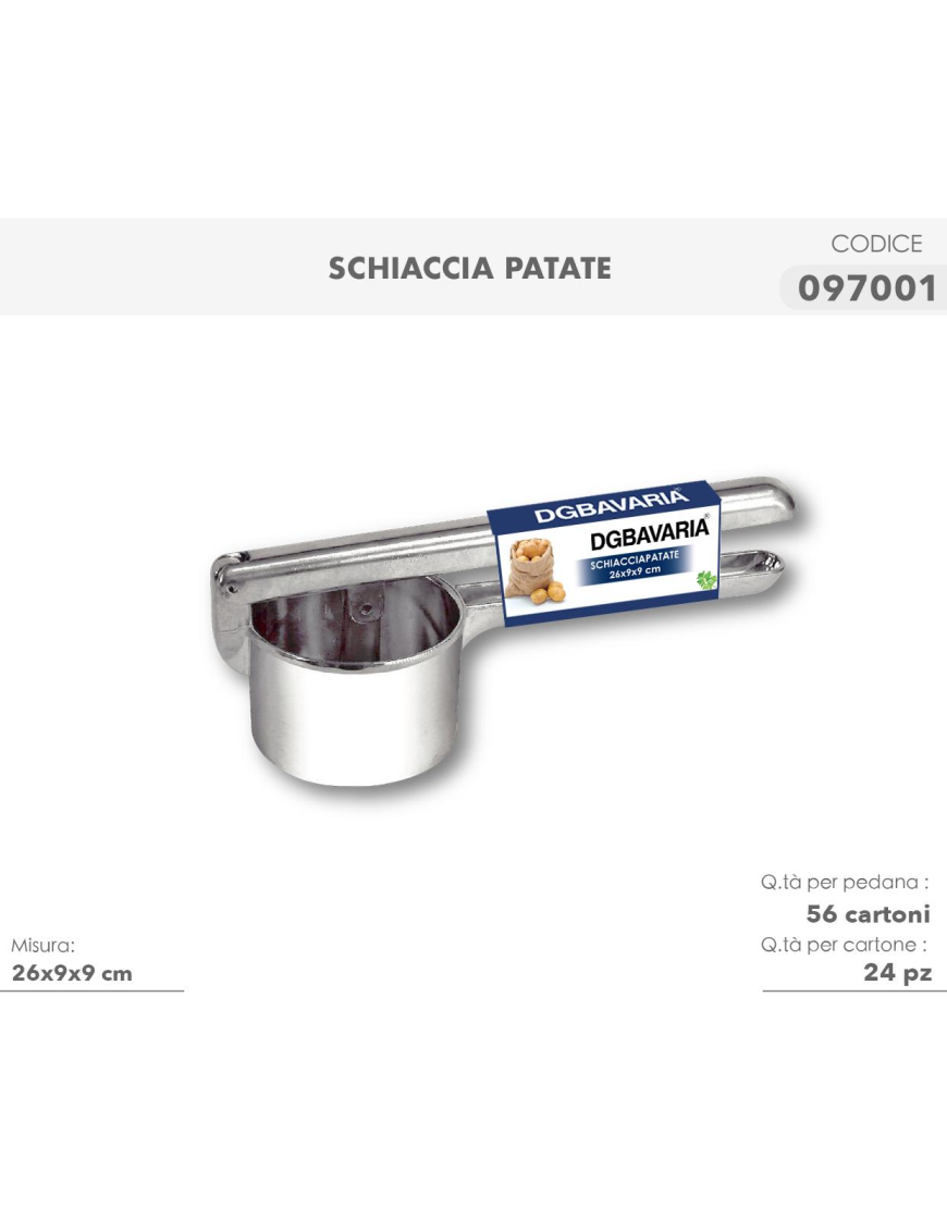 POTATO MASHER 26 CENTIMETERS