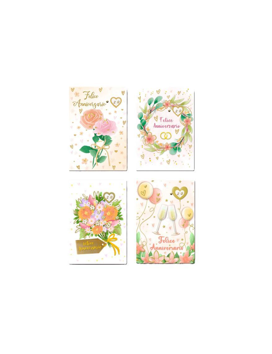 BIGLIETTI FELICE ANNIVERSARIO