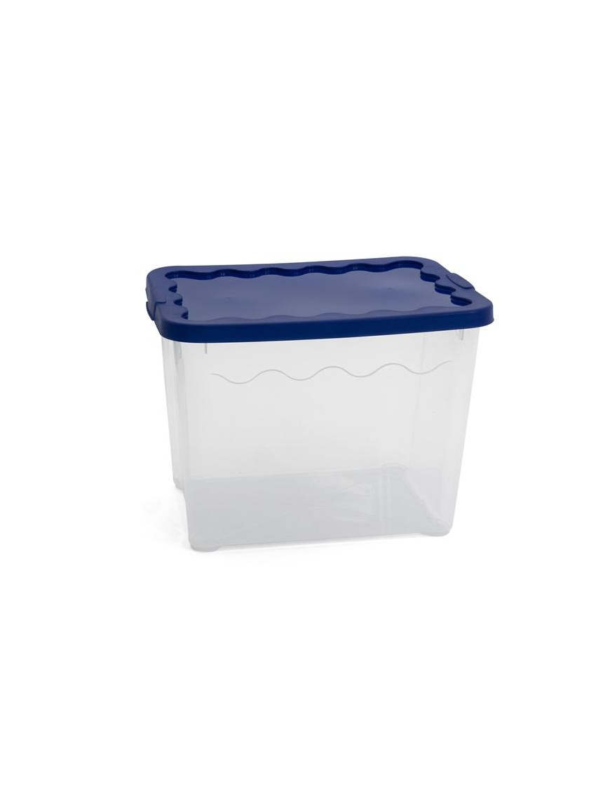 STORAGE LINE CONTAINER 40x30x28 CENTIMETERS BLUE
